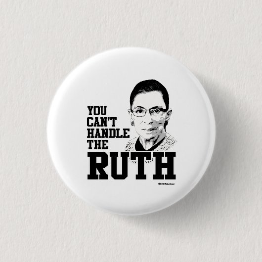 Badge Rond 2,50 Cm Vous ne pouvez pas gérer la vérité (Devant)