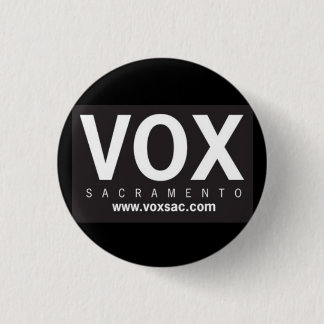 Badge Rond 2,50 Cm VOX_LogoBLK_HR