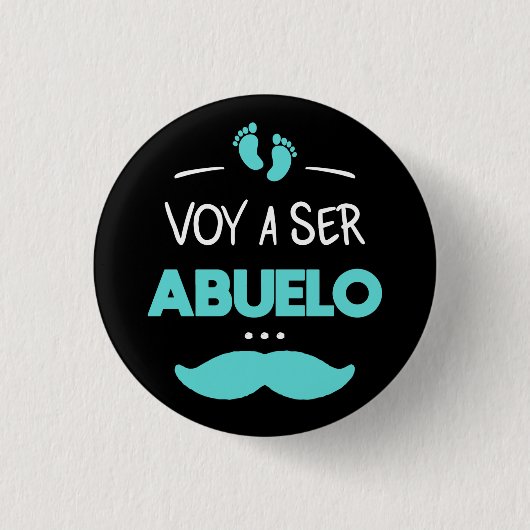 Badge Rond 2,50 Cm Voy a ser abuelo (Devant)