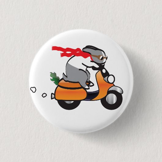 BADGE ROND 2,50 CM VROOM (Devant)