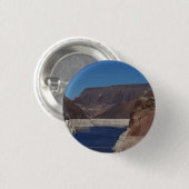 Badge Rond 2,50 Cm Vue du barrage Hoover 2016. (Devant & derrière)