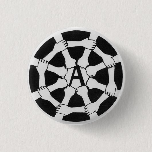 Badge Rond 2,50 Cm Web un logo (Devant)
