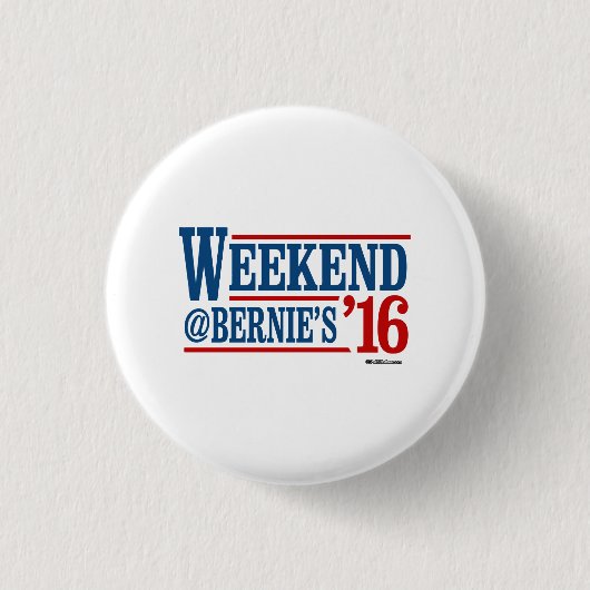 Badge Rond 2,50 Cm Week-end @ Berrnie 2016 (Devant)