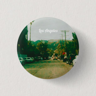 Badge Rond 2,50 Cm West Hollywood, Los Angeles, Californie