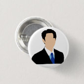 Badge Rond 2,50 Cm When the Phone Rings (Devant & derrière)