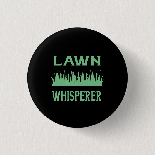 Badge Rond 2,50 Cm Whisperer de pelouse (Devant)