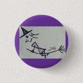 Badge Rond 2,50 Cm wicca kids (Devant)