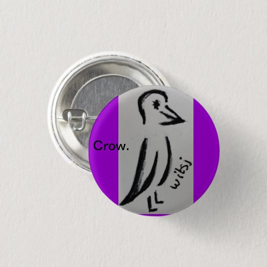 Badge Rond 2,50 Cm wicca kids (Devant & derrière)