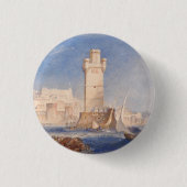 Badge Rond 2,50 Cm William Turner Rhodes (Devant)