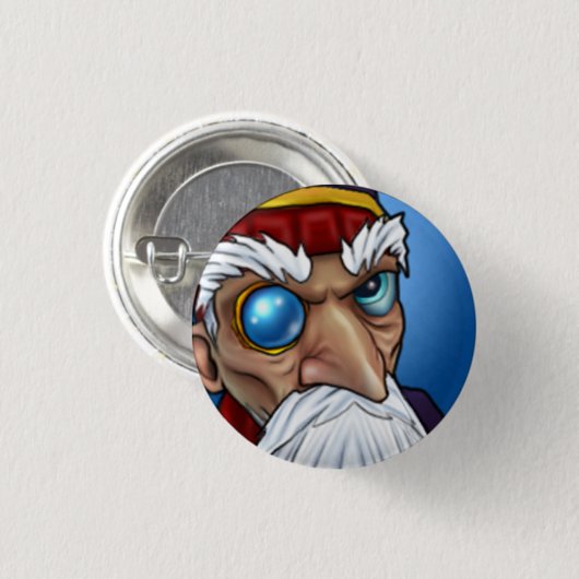 Badge Rond 2,50 Cm Wizard101 Merle Ambrose (Devant & derrière)