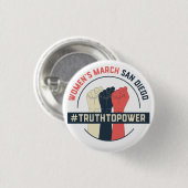 Badge Rond 2,50 Cm WMSD - Pin rond de TTP 2016 (Devant & derrière)