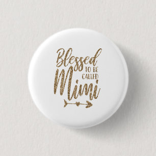 Badge Rond 2,50 Cm Womens Blessed