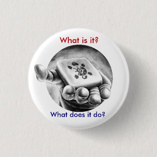 Badge Rond 2,50 Cm Wright sur des livres de temps - tuner maya