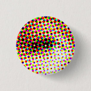 Badge Rond 2,50 Cm Yeux de diamant