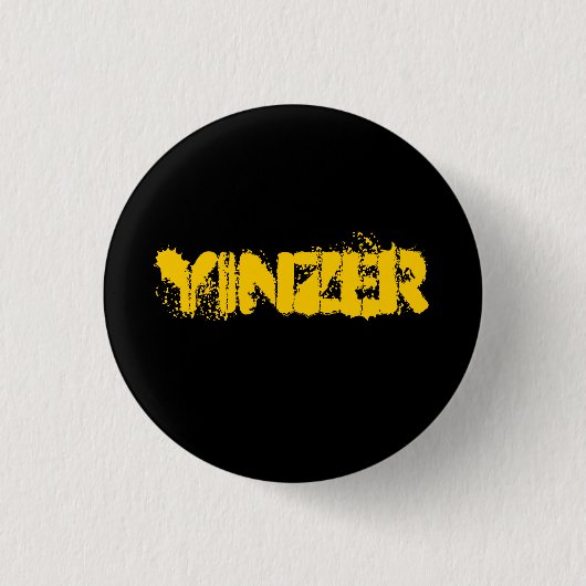 Badge Rond 2,50 Cm Yinzer (Devant)
