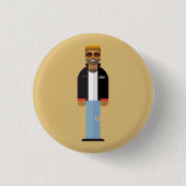 Badge Rond 2,50 Cm Yog – Pop Icon Button (Devant)