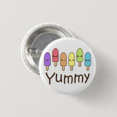 Badge Rond 2,50 Cm Yumm-o (Devant & derrière)