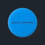Badge Rond 2,50 Cm Zazzle Apparel 09EF Bouton Brouillon<br><div class="desc">Zazzle Apparel 09EF Bouton Bleu Bleu variété #009EFF Zazzle</div>