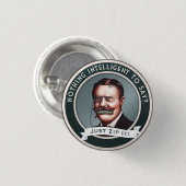 Badge Rond 2,50 Cm Zip It (Devant & derrière)