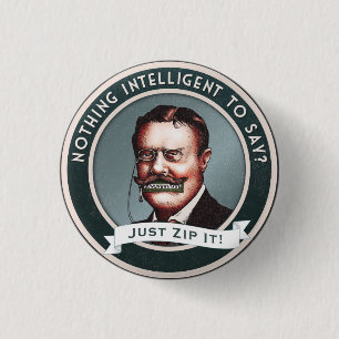 Badge Rond 2,50 Cm Zip It