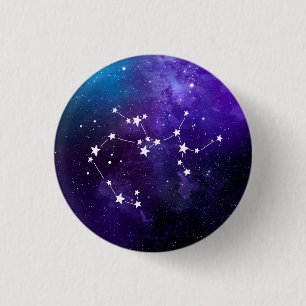 Badge Rond 2,50 Cm Zodiaque de Constellation de Sagittarius