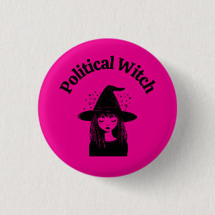 Badge Rond 2,50 Cm Zodiaque de protestation politique sorcière fémini