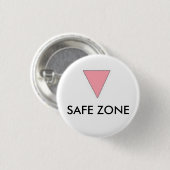 BADGE ROND 2,50 CM ZONE SÛRE (Devant & derrière)