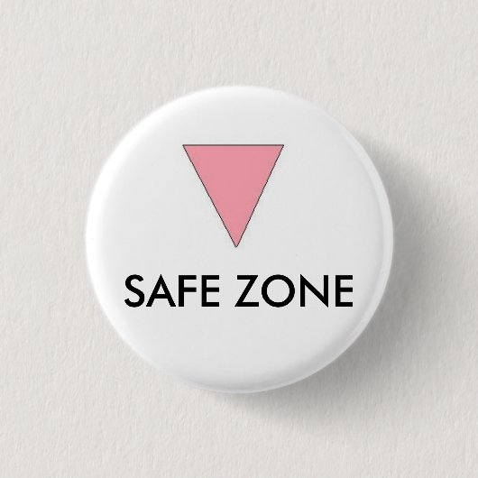 BADGE ROND 2,50 CM ZONE SÛRE (Devant)