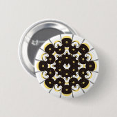 BADGE ROND 5 CM ぐるっとあにまる「カワイイペンギン親子」缶バッジ (Devant & derrière)