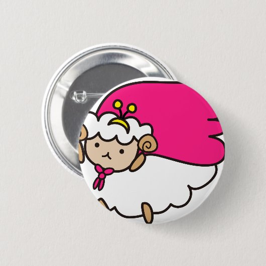 BADGE ROND 5 CM めぇるのオリジナルグッズ (Devant & derrière)