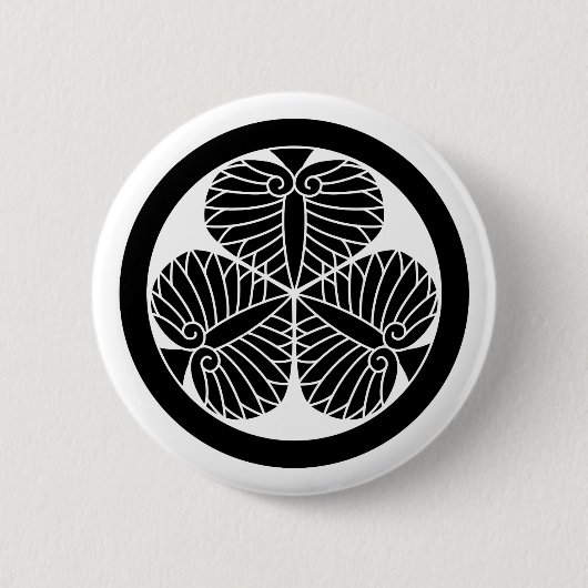 BADGE ROND 5 CM 会 (Devant)
