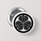 BADGE ROND 5 CM 会 (Devant & derrière)