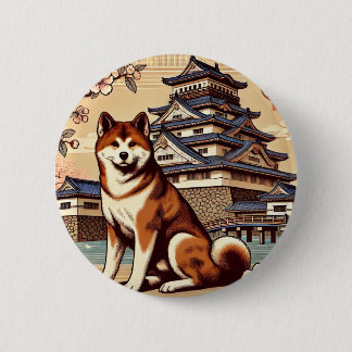 BADGE ROND 5 CM 日本の象徴
