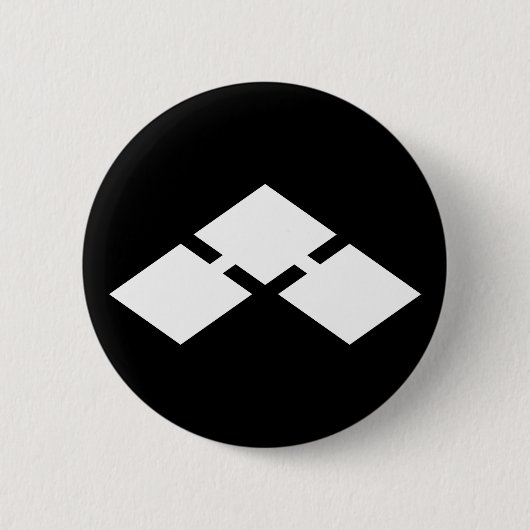 BADGE ROND 5 CM 榺​菱 (Devant)