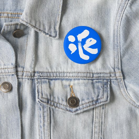 Badge Rond 5 Cm 氷 iCe (En situation)