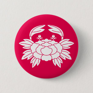 BADGE ROND 5 CM 蟹 丹 牡