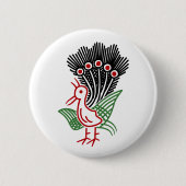 BADGE ROND 5 CM 麻雀牌 1索 イーソウロゴのみ-01 (Devant)