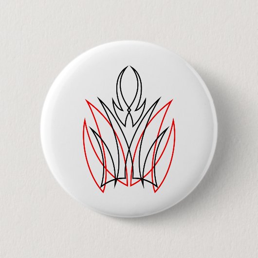 Badge Rond 5 Cm 0001 Pinstripe (Devant)