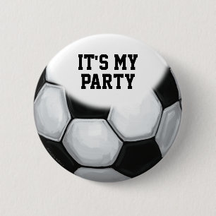 Badge Rond 5 Cm 02de12 Balle de soccer sur mesure