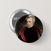 Badge Rond 5 Cm 07 Andrew Jackson (Devant & derrière)