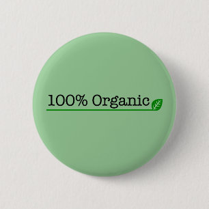 Badge Rond 5 Cm 100% bio