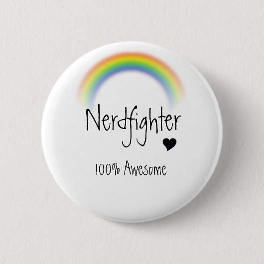 Badge Rond 5 Cm 100% impressionnant (Devant)