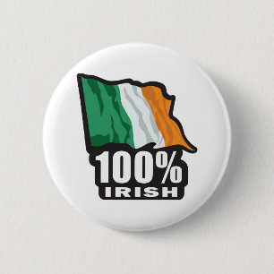 BADGE ROND 5 CM 100%-IRLANDAIS
