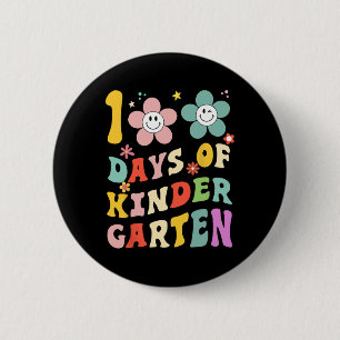 Badge Rond 5 Cm 100 Jours De Maternelle Groovy 100ème Jour D'école