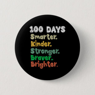 Badge Rond 5 Cm 100 Jours D'École Plus Smarteuse 100E Jours D'Écol