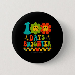 Badge Rond 5 Cm 100 Jours super D'Enseignants Scolaires 100 Jours 