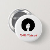 Badge Rond 5 Cm 100% naturel (Devant & derrière)