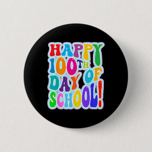 Badge Rond 5 Cm 100e Jour De L'École 100 Jours De L'École 2