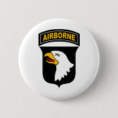 Badge Rond 5 Cm 101e division aéroportée (Devant)