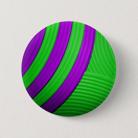 Badge Rond 5 Cm 10 bouton vert et pourpre (Devant)